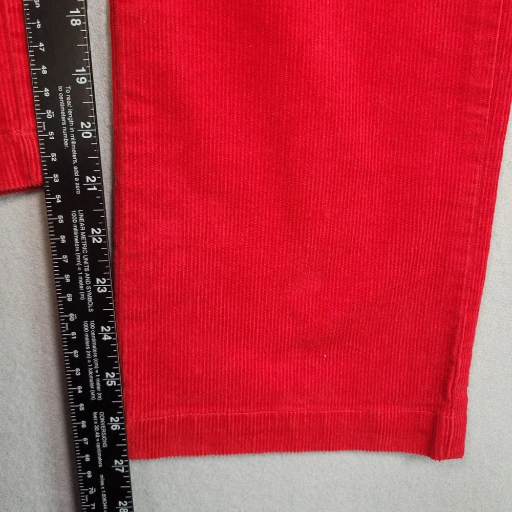 Vineyard Vines Boys‎ Red Corduroy Pants Size 16 Preppy Straight Leg Holiday